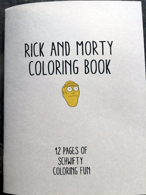 Rick and Morty Coloring Book