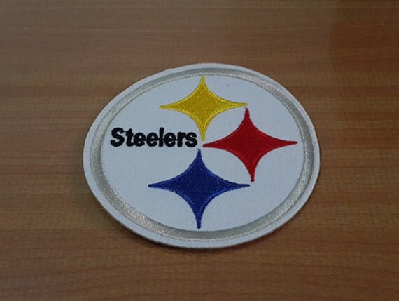 Pittsburgh Steelers Logo Embroidered Iron on Patch size 3