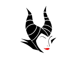 Download vinyl decal maleficent - Etsy