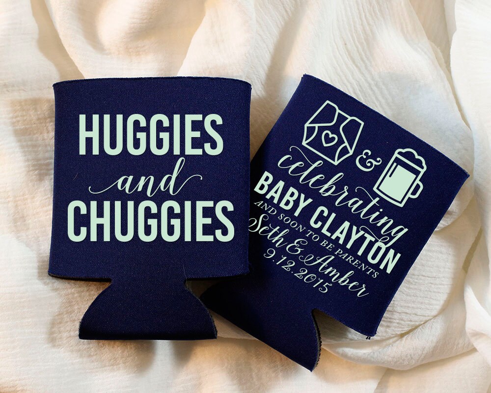 Huggies and Chuggies Baby Shower Favors Gender Reveal Party