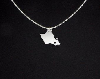Oahu Necklace - Oahu Gift - Oahu Jewelry