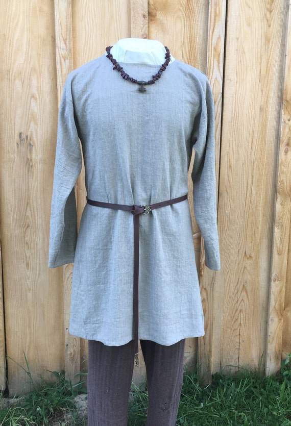 Viking Tunic Men's Norse Tunic Linen Tunic by ThePracticalViking