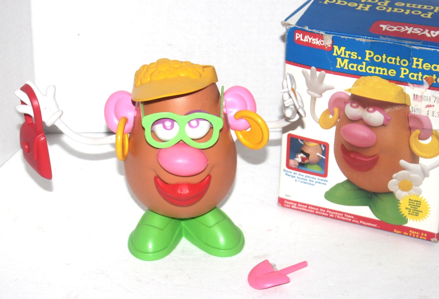 Early 90's Vintage Complete Mrs. Potato Head Antique