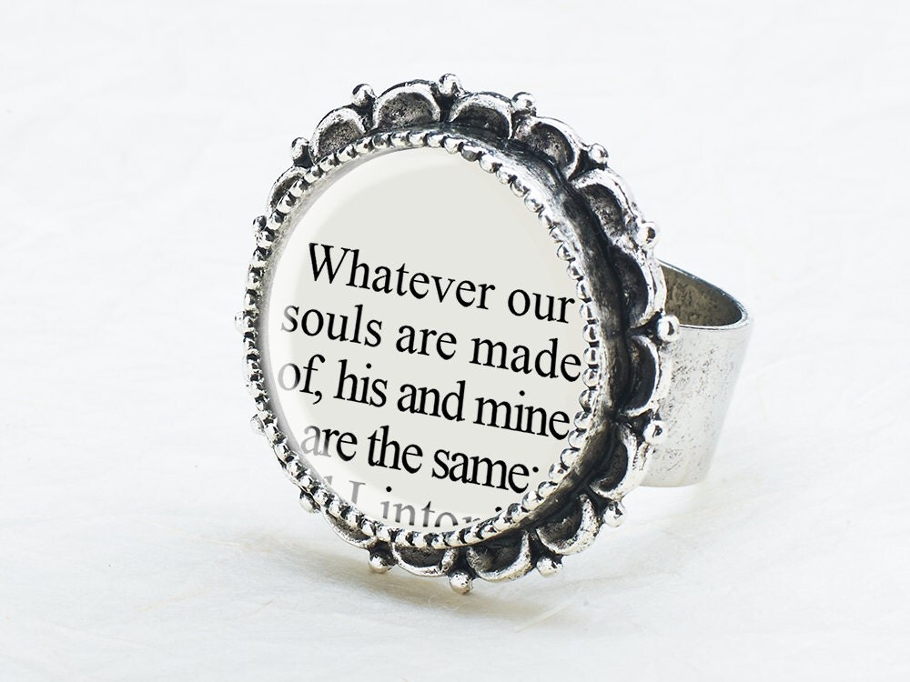 Literature Jewelry Wuthering Heights Ring Emily Bronte