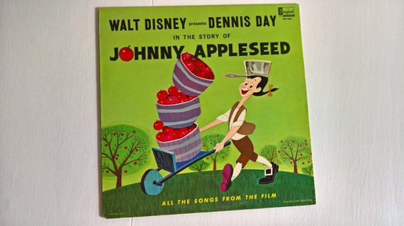 Dennis Day In The Story Of Johnny Appleseed Vintage Walt