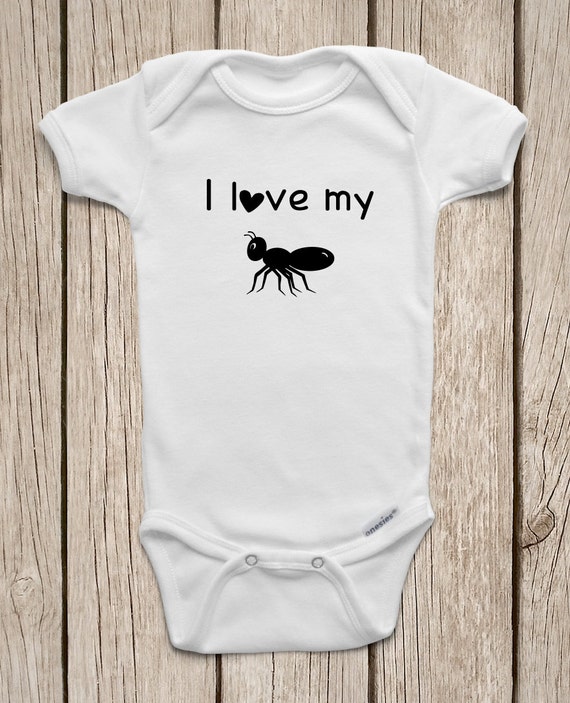I Love My Aunt ONESIES ® Brand Bodysuits Baby by MamiOrigami