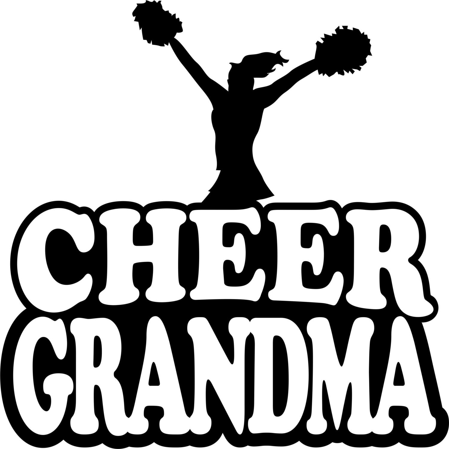 Download Cheer Grandma Hoodie/ Cheer Grandma Sweatshirt/ Cheer Grandma