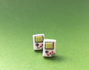 Game Controller Earrings Polymer Clay Studs, Game Control, Food Jewelry, Comic con Earrings, Geekery, Fangirl, Girl Gamer Earrings