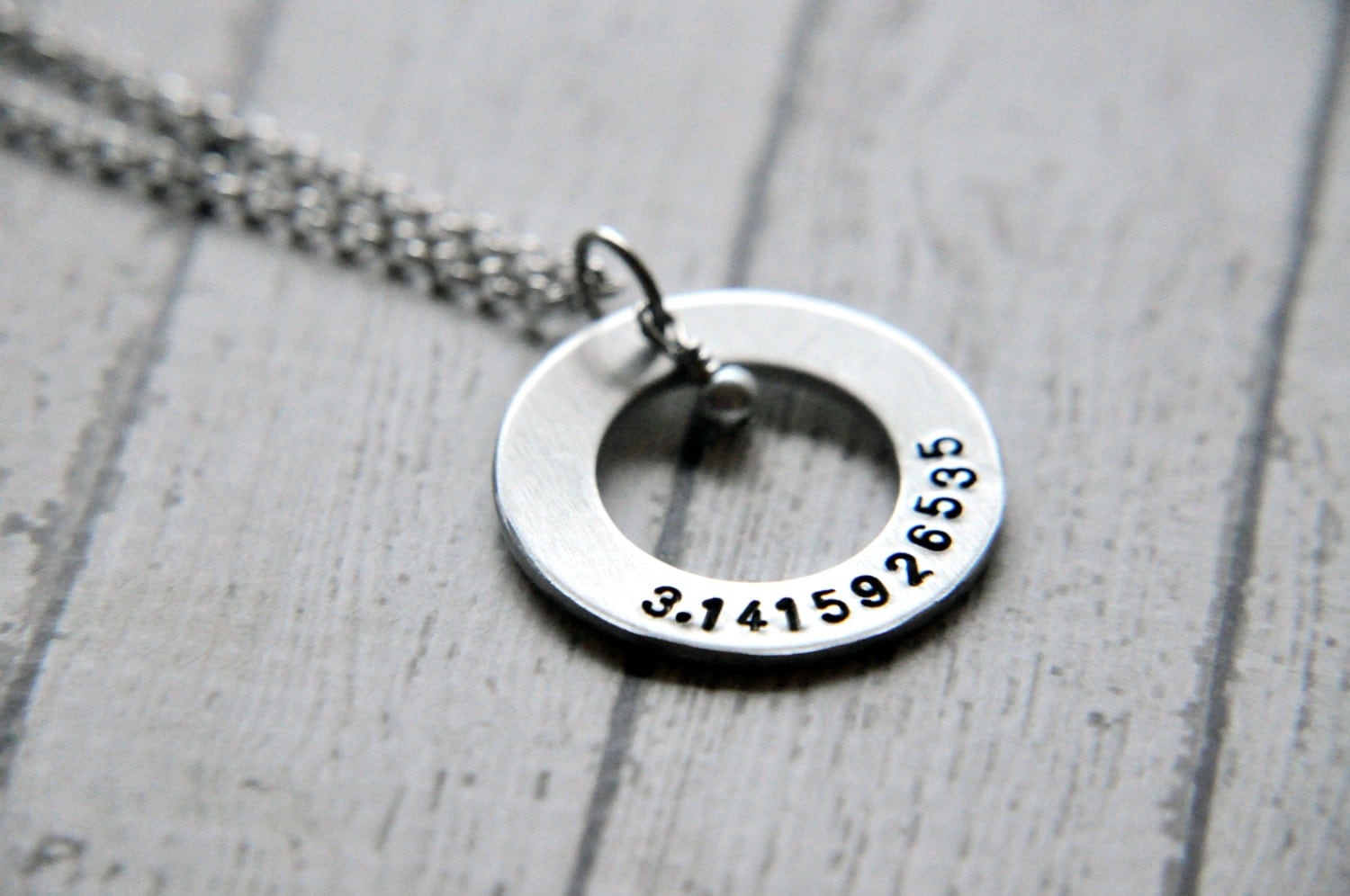 Pi Necklace Math Jewelry Math Teacher Gift Science