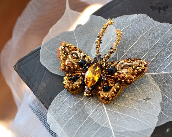 Butterfly brooch, Butterfly jewelry, Nature jewelry, Costume jewelry, Insect jewelry, Artisan jewelry, jewelry gift, Unique jewellery