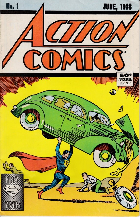 Action Comics No. 1 Introducing Superman - Getty Images