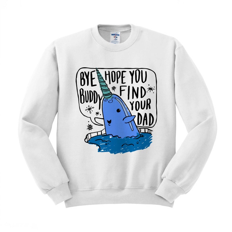 Mr. Narwhal Elf Sweatshirt Funny Christmas Sweater Elf Movie