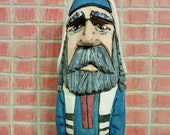 The Pharisee wood carving hand carved by M.A.Dellinger Wood Carving for the "Biblical Characters" series BC# 2 The Pharisee wood carving hand carved by M.A.Dellinger Wood Carving for the "Biblical Characters" series BC# 2