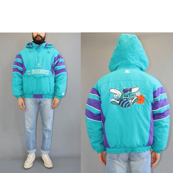 90s Charlotte Pullover Starter Jacket Vintage