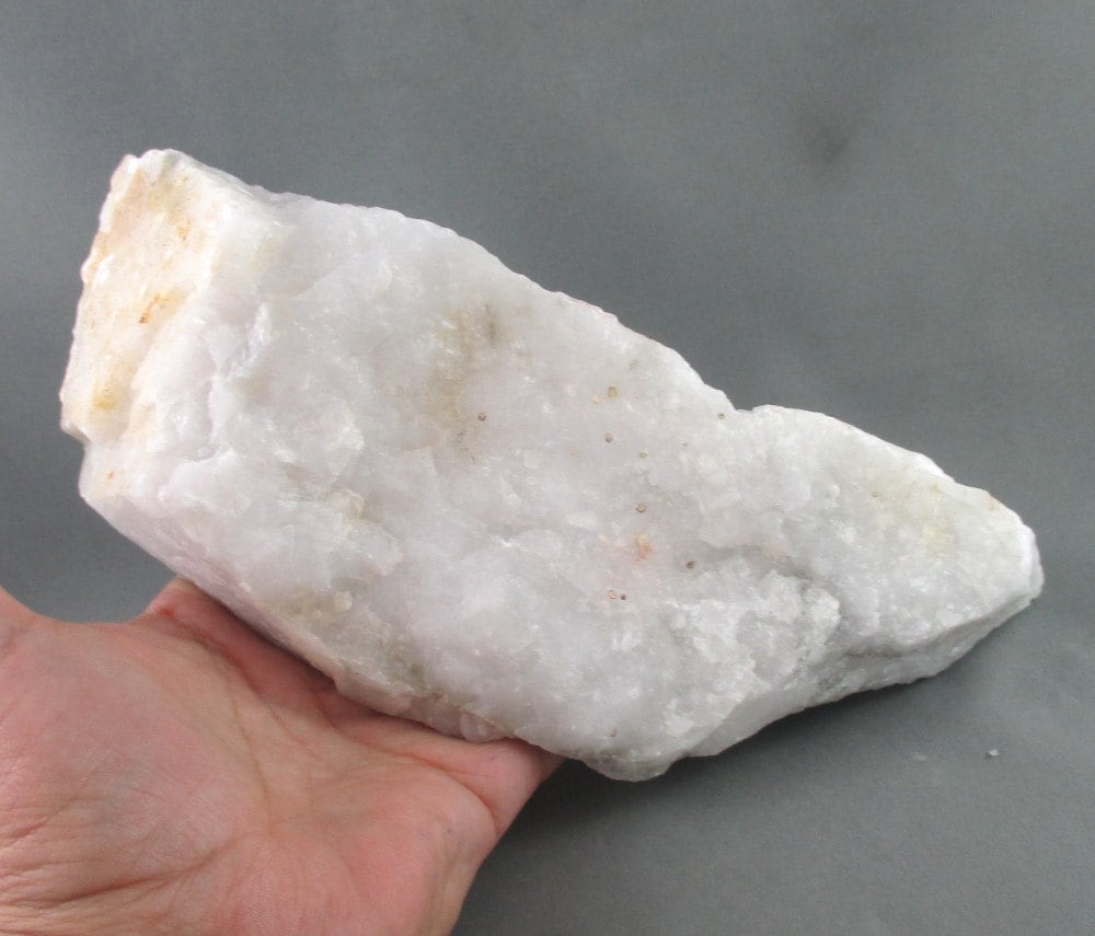 Large Milky Quartz Crystal Snow Quartz Metaphysical Stone