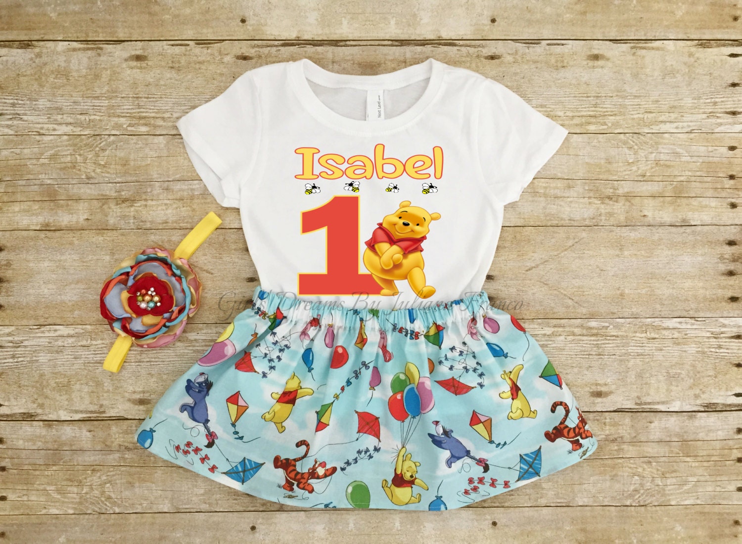 Winnie The Pooh Birthday Outfit Winnie the Pooh Tutu