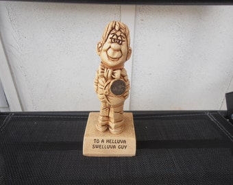 Paula Figurine - 1971 - Gift for a Guy - Friend Gift - Man Gift - Fathers Day Gift - Dad Gift - Paper Weight - Epsteam