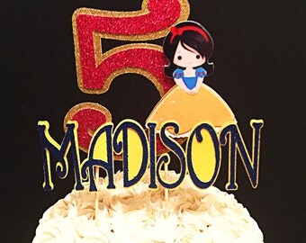 Snow White Inspired Cake Topper