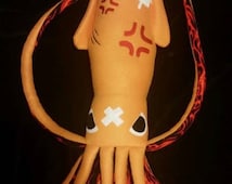 emotion squid plush