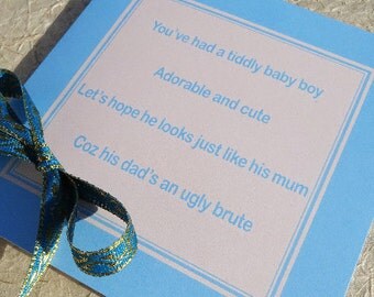 funny new baby card, baby boy card, new baby boy, rude baby card, funny baby card, rude new baby card, funny new baby, greeting card