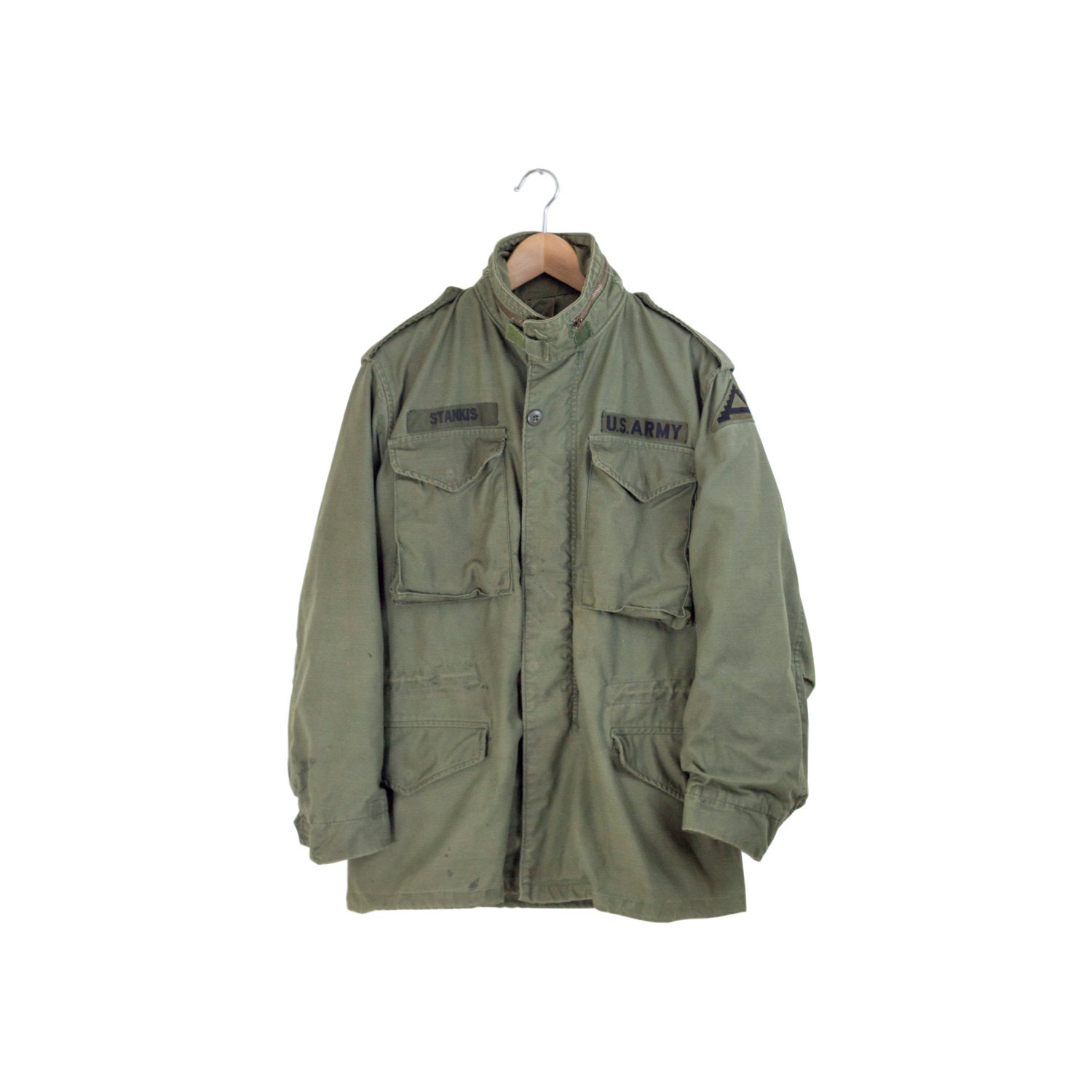 ARMY FIELD JACKET // military jacket / united states army coat