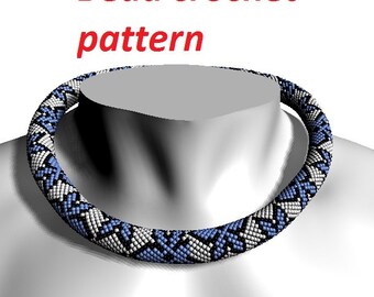 Bead crochet pattern bracelet pattern jewelry tutorial beaded pattern tutorial crochet with beads instruction pdf crochet flower patterns