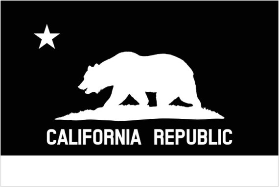 How To Transfer Car Title In Ca >> California flag decal FREE SHIPPING White vinyl decal CA How To Transfer Car Title In Ca >> California flag decal FREE SHIPPING White vinyl decal CA