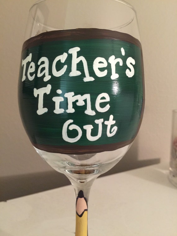 teacher wine glasses