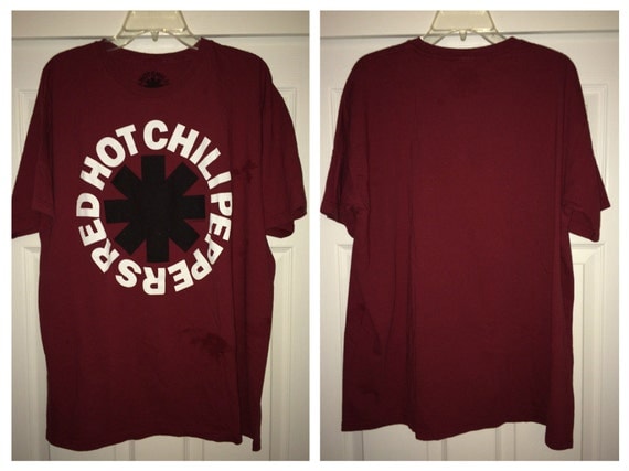 Sale Vintage Red Hot Chili Peppers shirt RHCP band tee