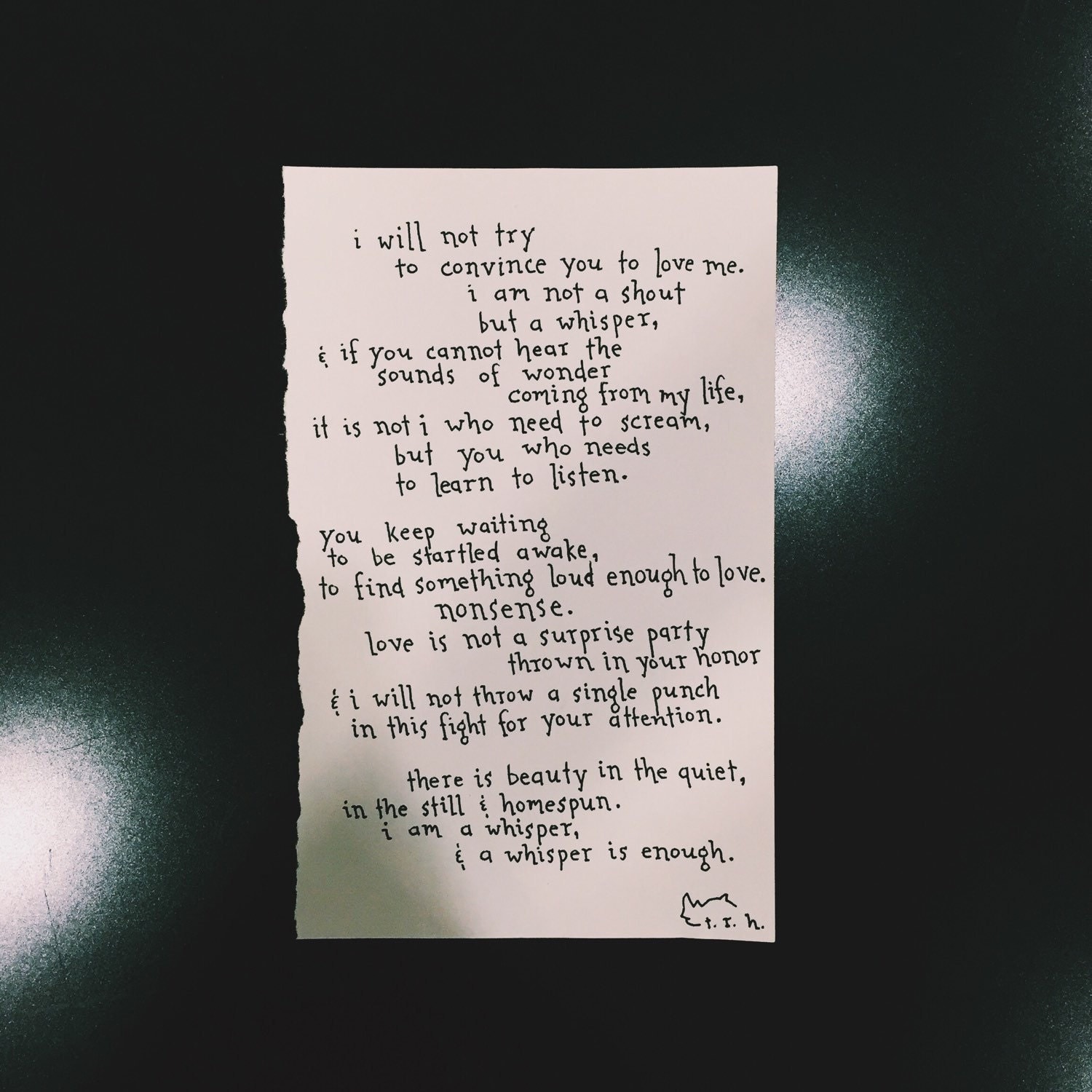 Poem: Whisper // NOTESONTHEWAY