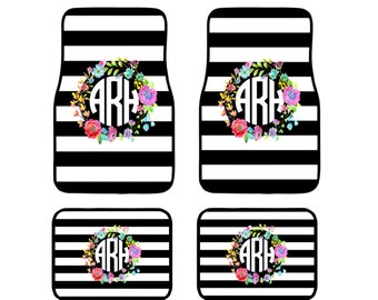 Chevron Car Floor Mats Chevron Car Floor Mats