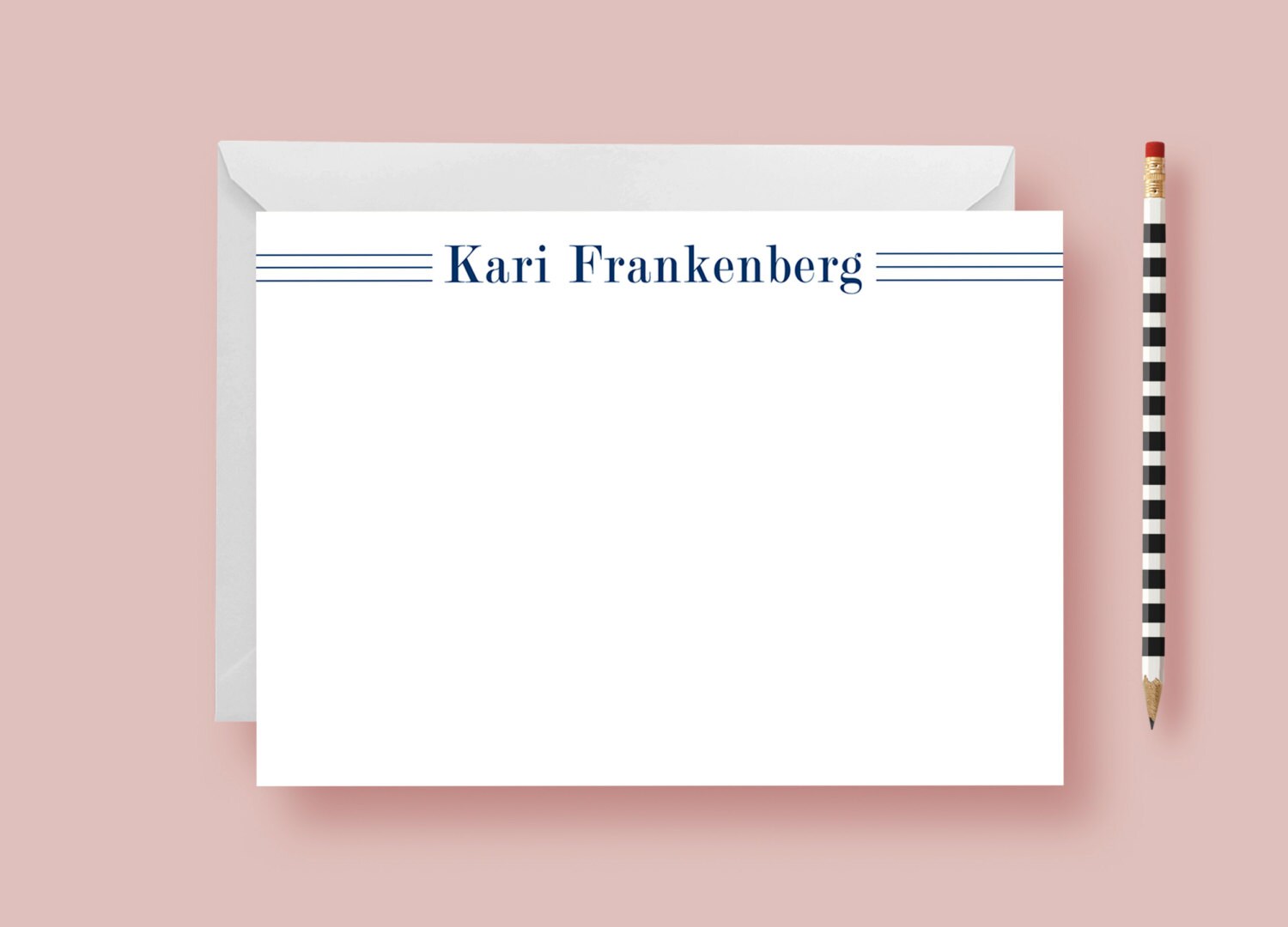 Professional Personalized Stationery Personalized Note Cards