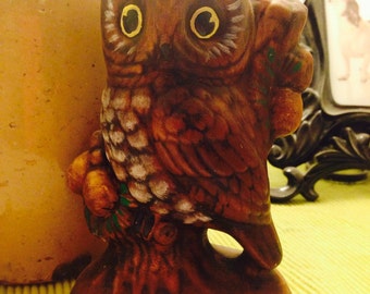 Vinatge owl figurine