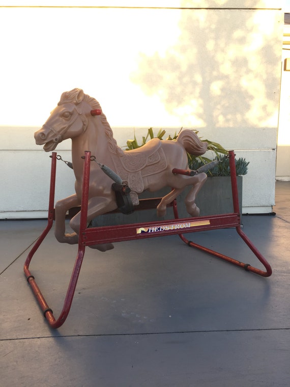 vintage bouncy horse