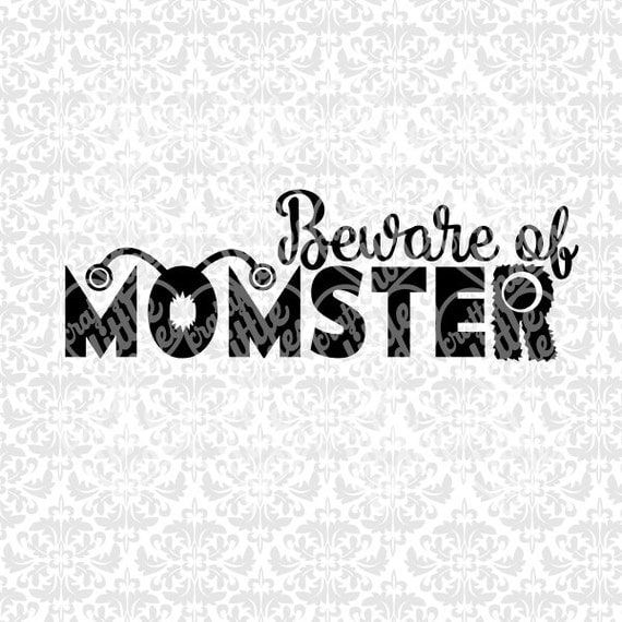 Momster Monster Mom Momma Coffee SEt SVG STUDIO Ai EPS