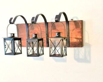 Candle Holder Wall Decor lantern wall decor | etsy Candle Holder Wall Decor lantern wall decor | etsy