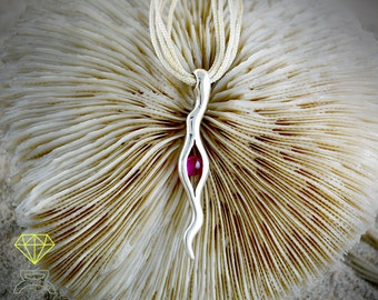 The eye of luck pendant,sterling silver pendant