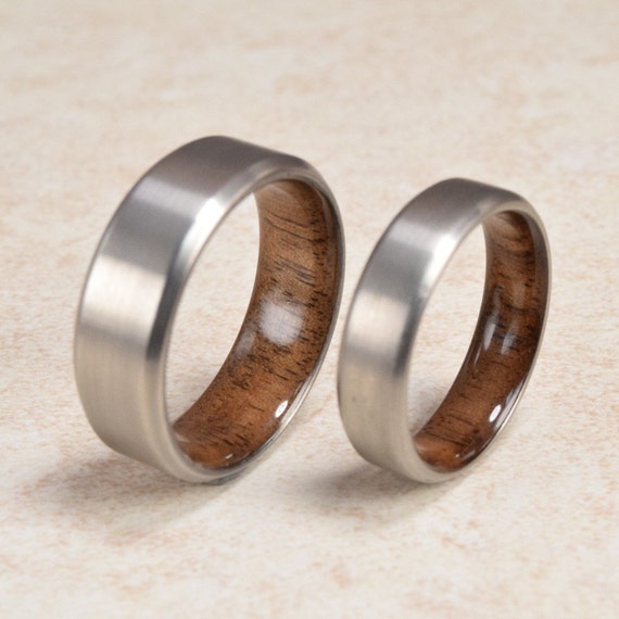 Items similar to Titanium American Black Walnut 6 mm 