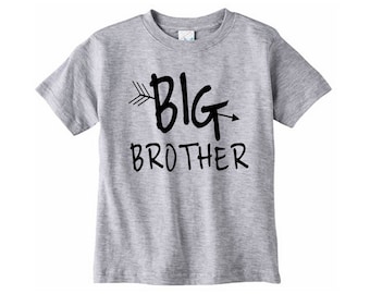 Big Brother Shirt // Big brother announcement shirt, Big brother tshirt, Toddler tshirt, Birth announcement, Graphic tee