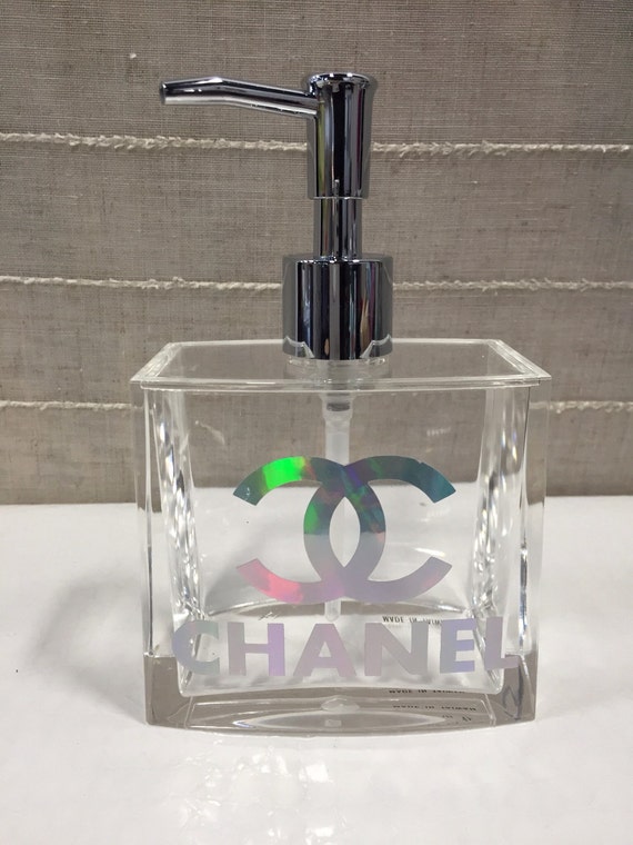 Chanel Designer soap dispenser by Blendscentlab on Etsy