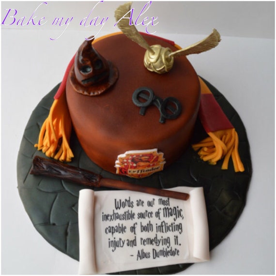 Harry Potter Edible Cake Decorations