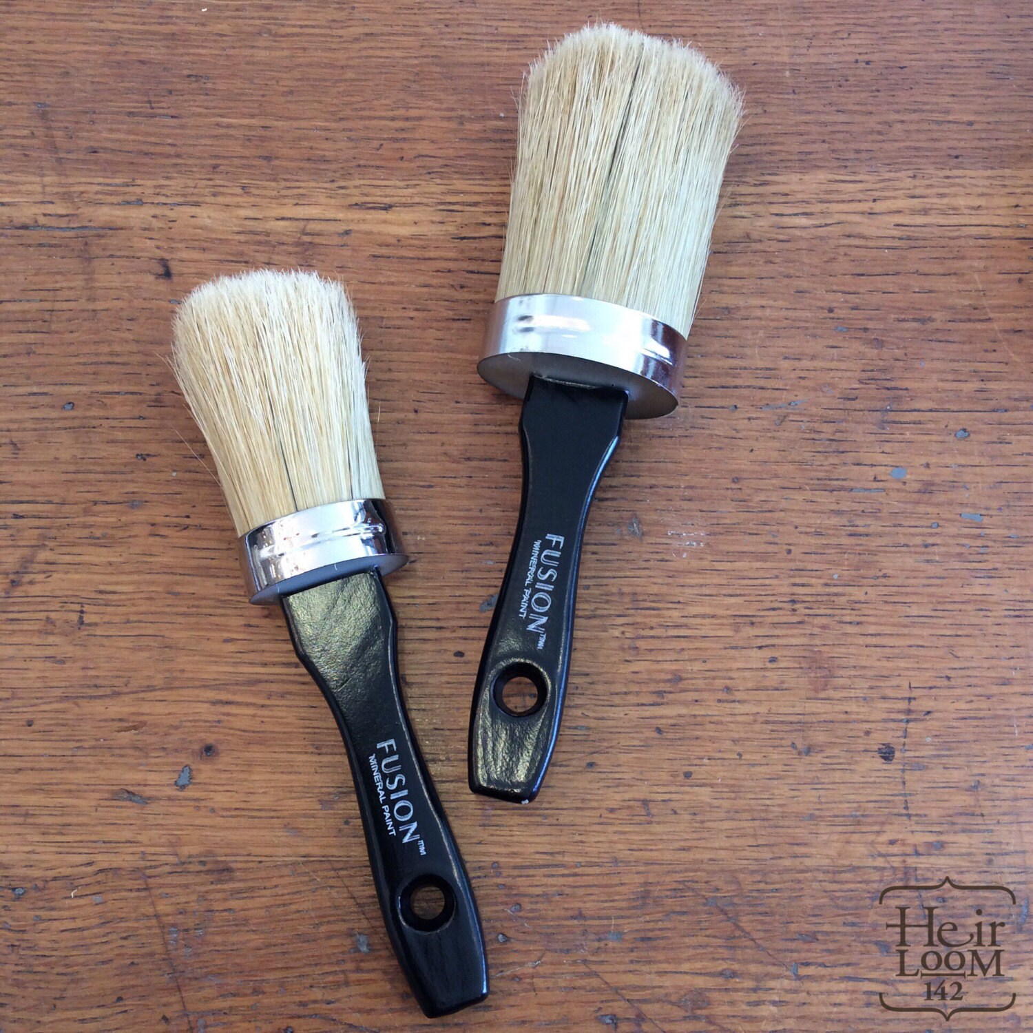 Fusion Natural Bristle Paint Brushes