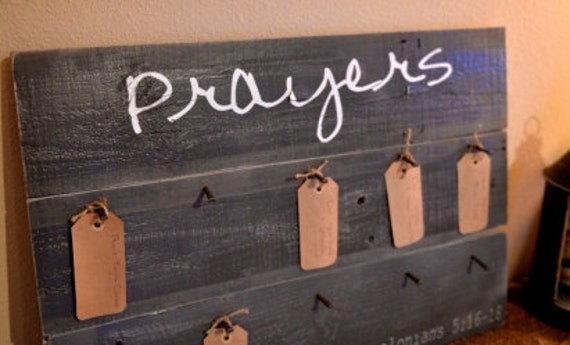 Items similar to Prayer Board|Church Prayer Board|Small Groups|Prayer ...