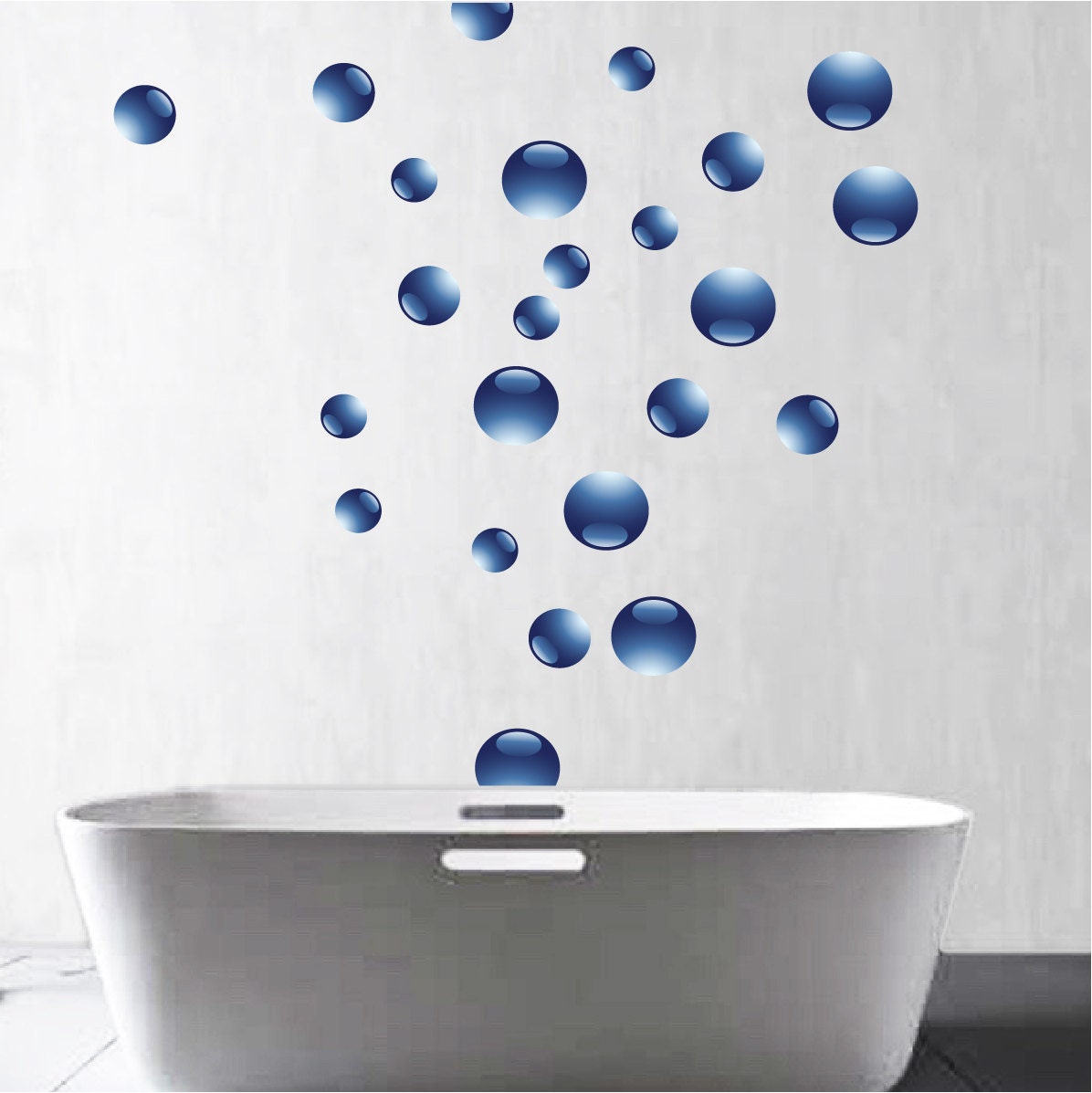 Bubble Wall Decals Peel and Stick Bubbles Bubble Wall Art