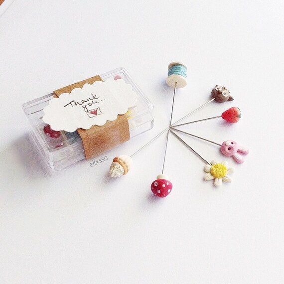 Decorative Sewing Pins/Whimsical pins