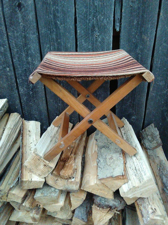 garden stool camping stool made from ecologic beech wood it