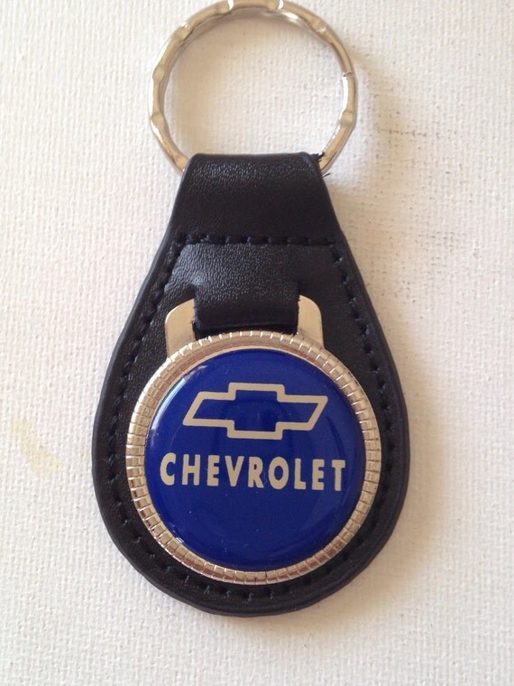 Chevrolet Keychain Genuine Leather Chevrolet Key Chain