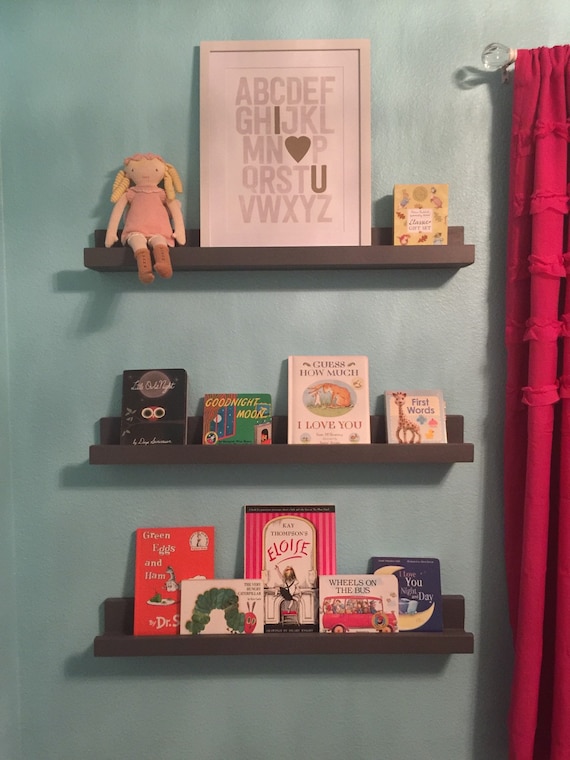 Custom made to order bookshelves/picture ledges