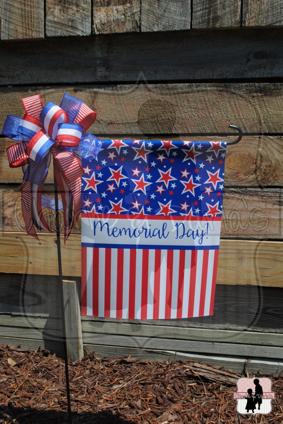 Patriotic Memorial Garden Flag