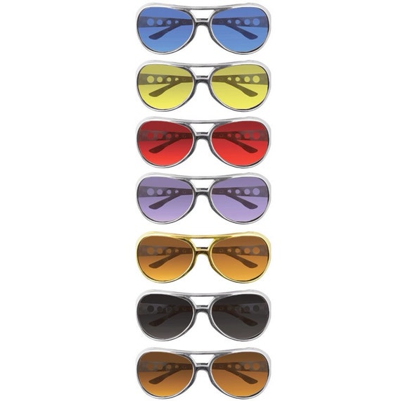 Elvis Presley Glasses Rockstar Sunglasses By Customsunglasses 